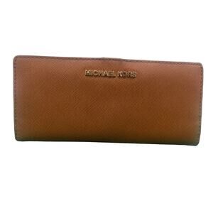 Michael Kors Jet Set Slim Bifold Wallet Marigold